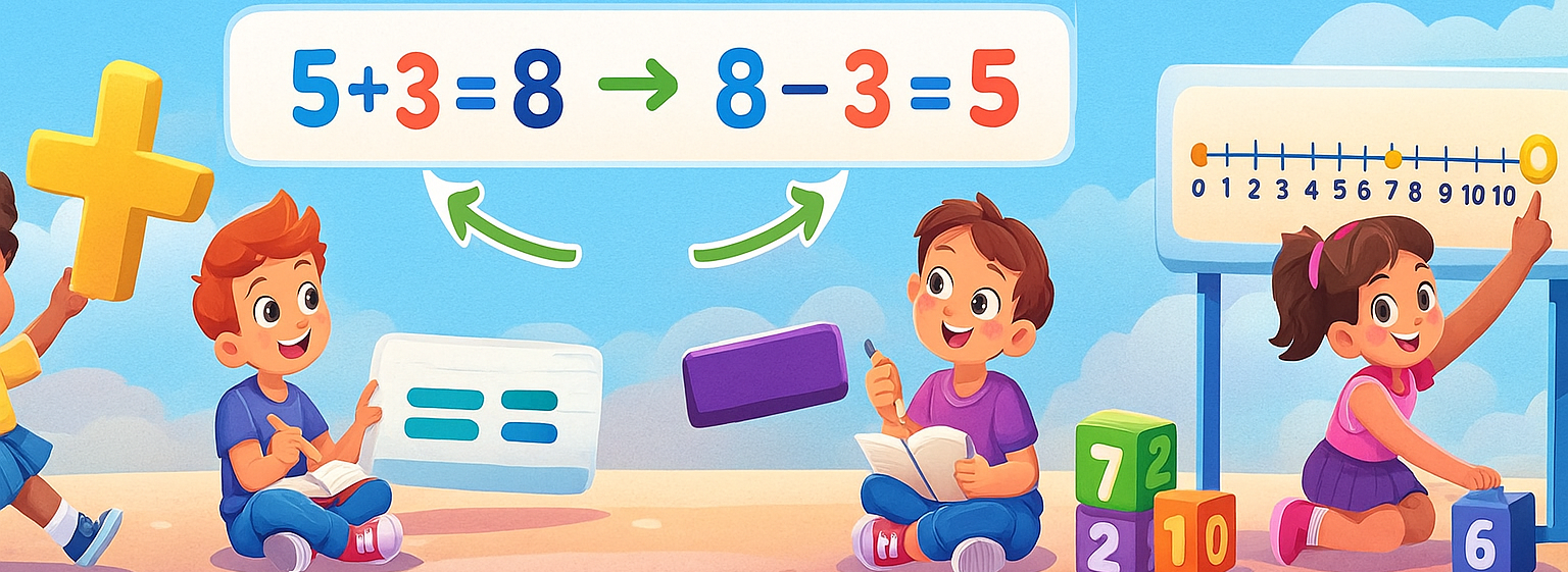 Las propiedades y relación entre la adición y la sustracción